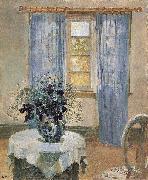 Anna Ancher, Blue Clematis in the Artist's Studio